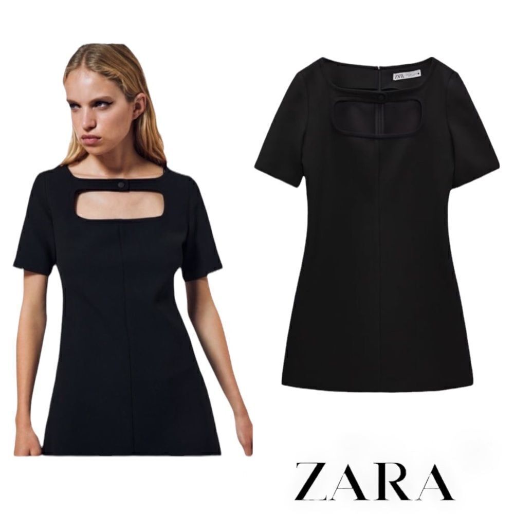 ZARA | Black | CUT OUT DRESS
